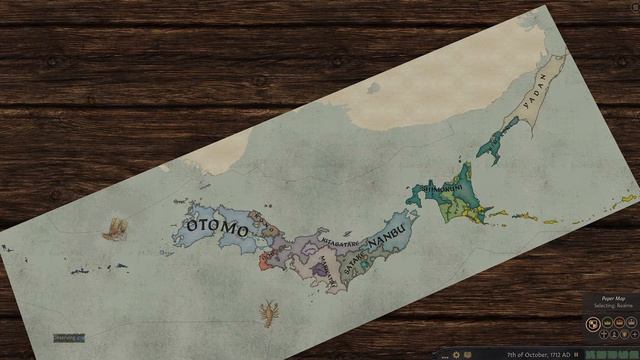 Crusader Kings 3 Shogunate Timelapse [Mod] смотреть онлайн