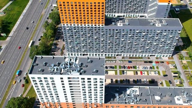 ЖК Мещерский лес. Строительство. Видео с квадрокоптера. Июль 2019 смотреть онлайн