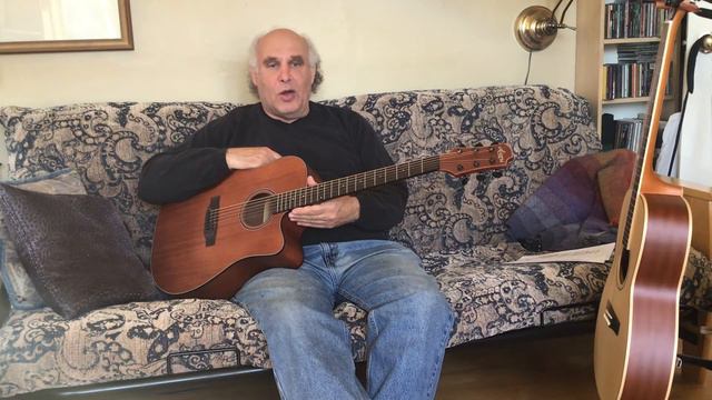 Aiersi Brand Mahogany 41 Inch Dreadnaught Acoustic Guitar смотреть онлайн
