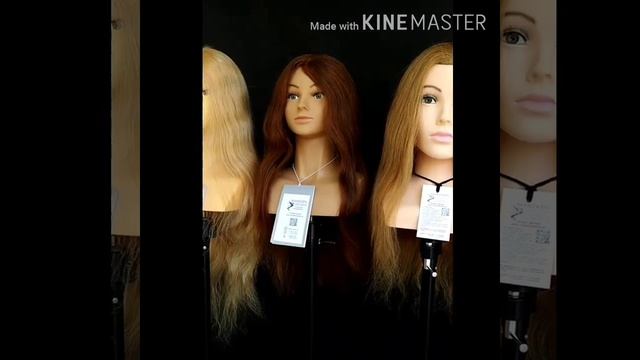 Обзор по учебной манекен голове для парикмахеров (болванка, кукла) смотреть онлайн