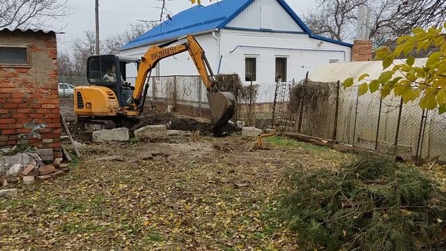 Копаем яму под септик смотреть онлайн