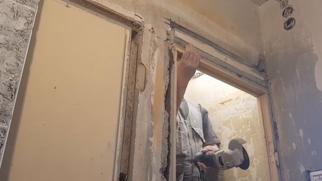 Расширяем дверной проем. смотреть онлайн