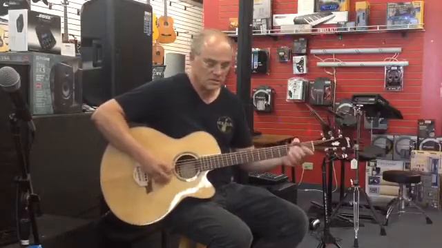Ibanez Baritone AELBT1 acoustic guitar demo смотреть онлайн
