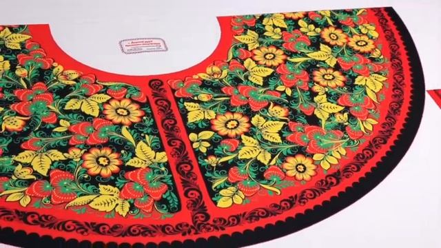 Мастер-Класс. Шьём Сами русский народный сарафан Хохлома для девочки смотреть онлайн