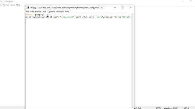 PyMySQL(Python with MySQL)- Insert Data to Database смотреть онлайн