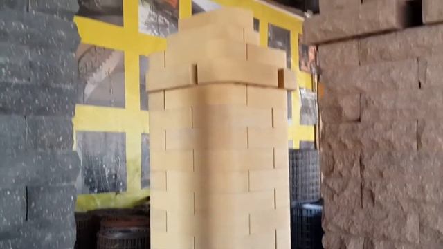 колонны из облицовочного кирпича Литос смотреть онлайн