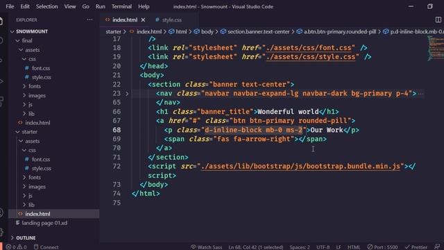Bootstrap 54-dars. Banner qismi смотреть онлайн