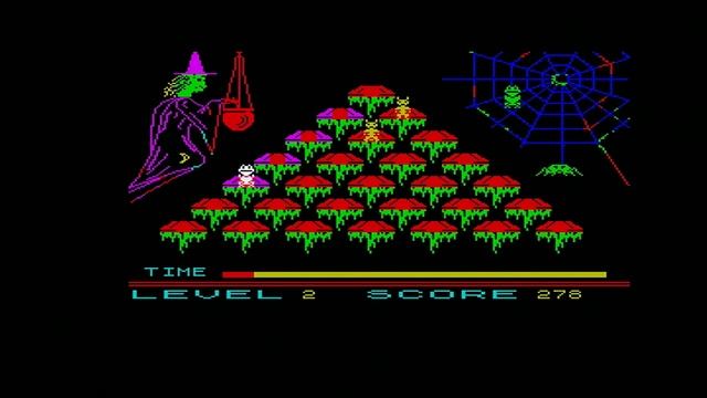 ZX Spectrum Games - Spellbound смотреть онлайн