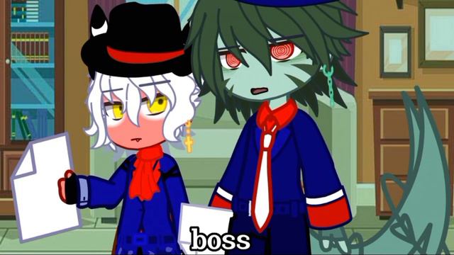 If Crimson Cry💕✨|| Helluva Boss|| Alessio X Crimson|| MY AU|| By @Dino_Thun