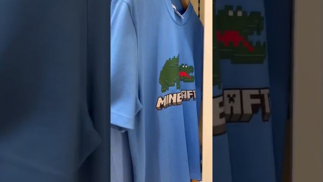 MINECRAFT X LACOSTE Collaborate for Apparel Collection / @SaudiArabia #shorts смотреть онлайн