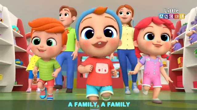 Playtime At The Theme Park | Little Angel Nursery Rhymes & Kids Songs