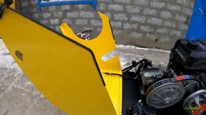 Обзор Мотобуксировщика «Рыбак» PKD на катковой подвеске, с коробкой реверса, от производителя.