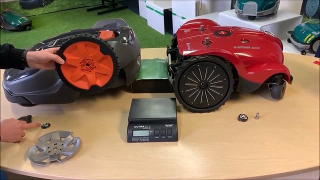 Сравнение роботов газонокосилок Ambrogio  и Husqvarna #роботы #Caiman #обзор#Газонокосилка робо
