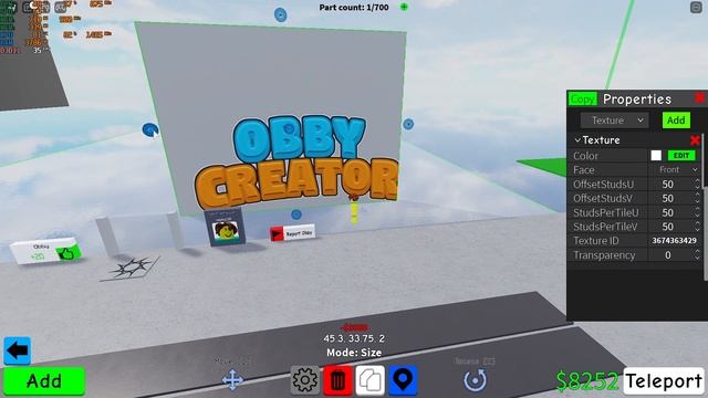 How to show an image in Obby Creator | Roblox | superJ смотреть онлайн