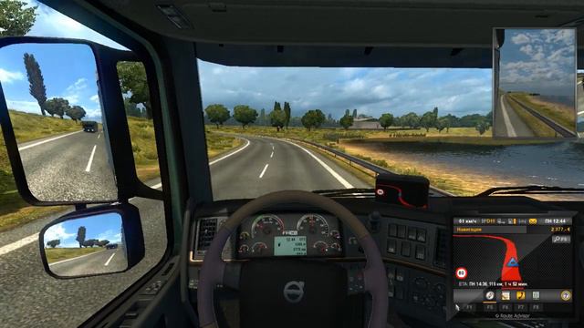 Euro Truck Simulator 2. Борная кислота (16 т.). Part №2. смотреть онлайн