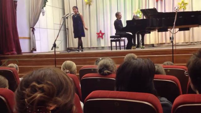 Ксения Кашпарова. "Новогодняя Песня" смотреть онлайн