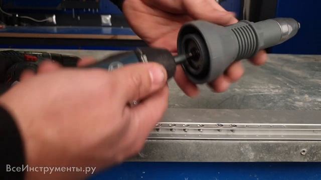Обзор насадк-заклепочника для шуруповерта VIRA RAGE 810206 смотреть онлайн