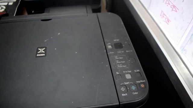 How to scan when printer is out of ink / Scan without Cartridge Canon MP 280 / Scan without ink смотреть онлайн