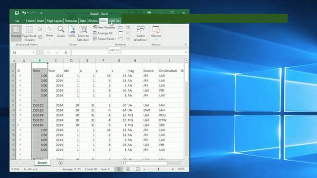 How do you keep the first row in Excel visible ? смотреть онлайн