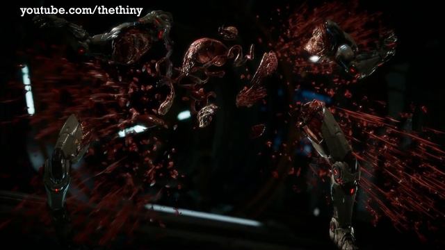Cyber Noob Saibot vs Cyber Erron Black - Mortal Kombat 11 Skin Mod смотреть онлайн