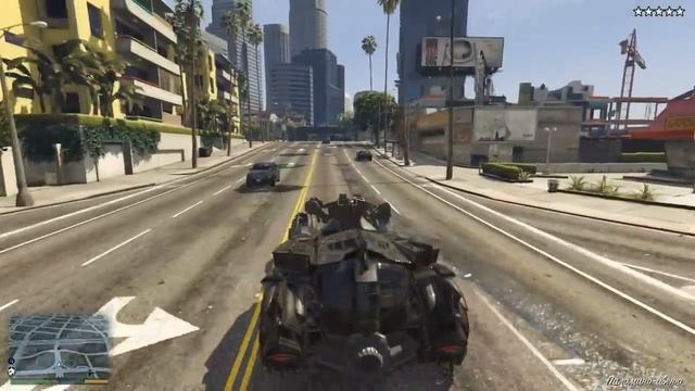 GTA 5 Моды: BATMOBILE - ТАЧКА БЭТМЕНА!