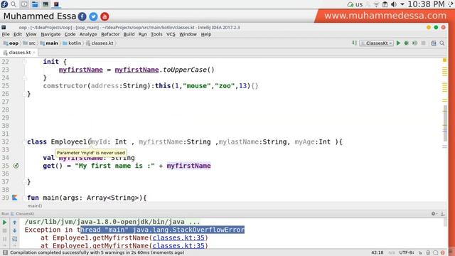 31 Kotlin Advance Classes OOP смотреть онлайн