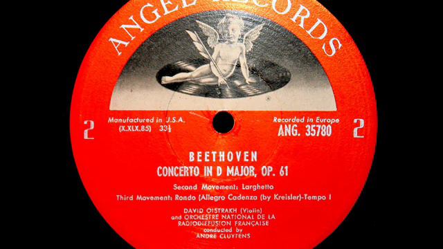 Beethoven / David Oistrakh, 1959: Violin Concerto In D Major, Op. 61 - Rondo - Andre Cluytens