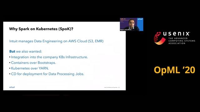 OpML '20 (Short) - SPOK - Managing ML/Big Data Spark Workloads at scale on Kubernetes смотреть онлайн