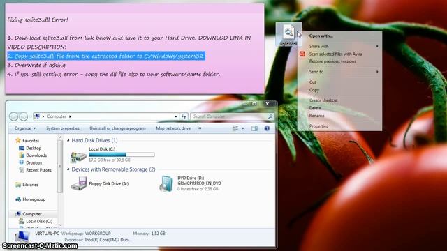 How to Fix sqlite3.dll Error Download sqlite3.dll смотреть онлайн
