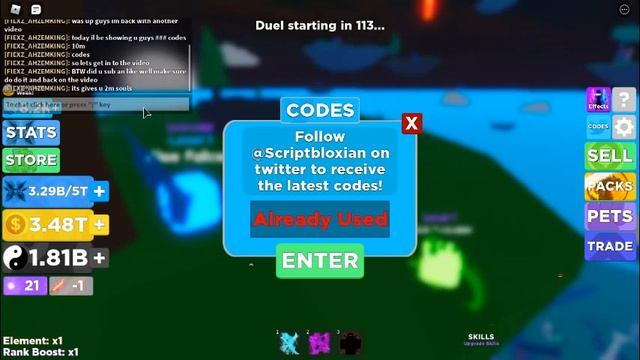 All 10 Ninja Legends Codes Roblox смотреть онлайн