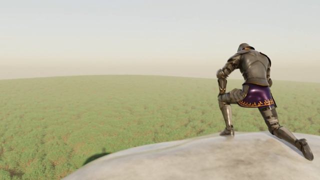 Blender Knight Short Animation | T-Sector смотреть онлайн