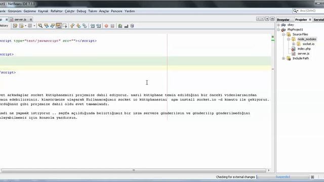 Nodejs with Php Socket Programlama смотреть онлайн