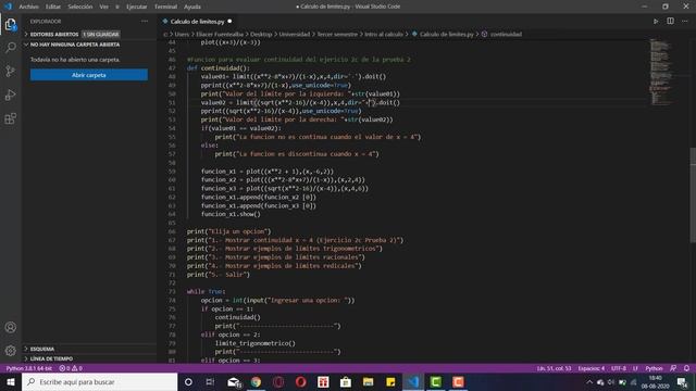 Cálculo de limites con Python y Sympy смотреть онлайн