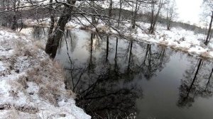 Путешествие со Спиннингом по малым реках. Рыбалка ранней весной