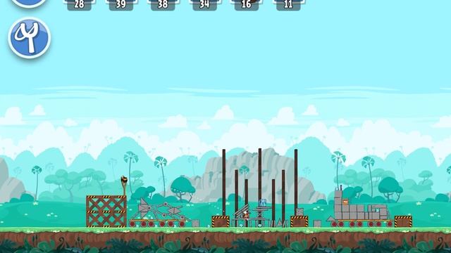 Angry Birds Friends Level 56 Three Star Walkthrough смотреть онлайн