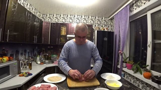 КОТЛЕТЫ с СЫРОМ. Корейский рецепт. Корейская уличная еда.