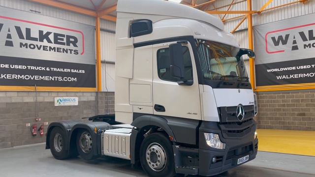 New In Stocklist For Sale: MERCEDES ACTROS 2545 STREAMSPACE *EURO 6* 6X2 TRACTOR UNIT–2015–BV65 JWN смотреть онлайн