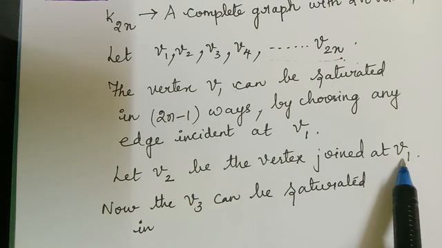 FIND THE NUMBER OF PERFECT MATCHING OF COMPLETE GRAPH WITH EVEN NUMBER OF VERTICES смотреть онлайн