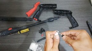 Replacing Rubber Seal of Bosch Pressure Washer Gun Lance. (What inside?)