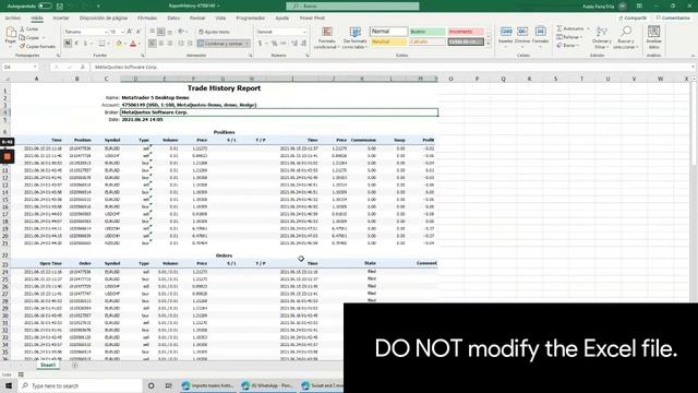 Import historic trades of MetaTrader 5 | Swiset смотреть онлайн