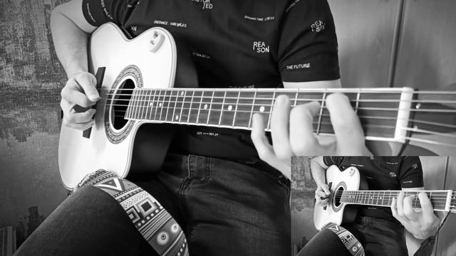 Noize Mc - Выдыхай (acoustic guitar cover) смотреть онлайн