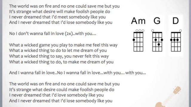 Wicked Game - ukulele cover #AnN_n_uKe смотреть онлайн