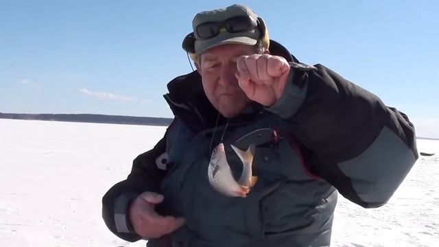 Рыбалка в конце марта Горьковское водохранилище Ловля плотвы и окуня смотреть онлайн