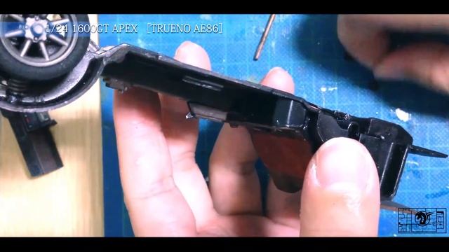 1/24 1600GT APEX ［TRUENO AE86］Work In Progress - Finished & Assembling. смотреть онлайн