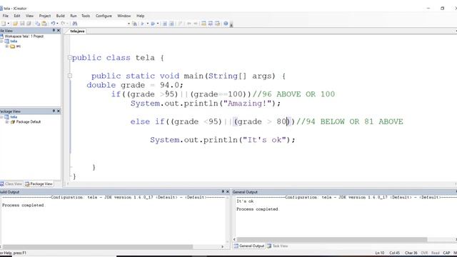 IF STATEMENT WITH LOGICAL OPERATOR OR(||) and AND(&&) IN JAVA- TAGLISH смотреть онлайн