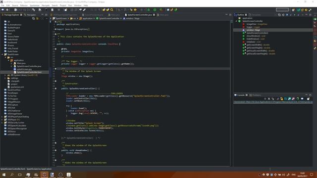 How to Create a Splash Screen for your Java Application смотреть онлайн