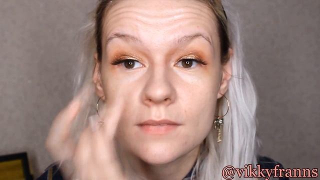 МАКИЯЖ ТОЛЬКО ПАЛЬЦАМИ (БЕЗ КИСТЕЙ) Challenge♥VikkyFranns смотреть онлайн