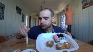 МУКБАНГАСМР РОЛЛЫ ВКУСНО СОУС ИМБИРЬ ВАСАБИ ОБЕД ОБЖОР ВКУСНО EATINGASMRMukbang#232