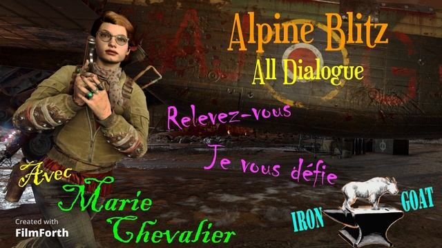 Zombie Army 4: Dead War - Alpine Blitz All Dialogue - Marie Chevalier смотреть онлайн