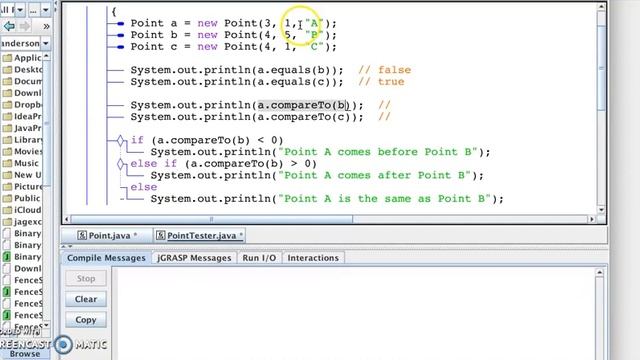Fraction #5 - compareTo method смотреть онлайн
